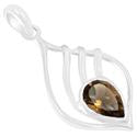 1.5" Smokey Quartz Pendantst - P1451S