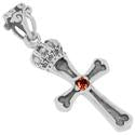 1.5" Garnet Pendants - P1454G