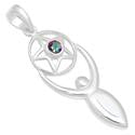 1.7" Mystic Topaz Pendantst - P1456MT