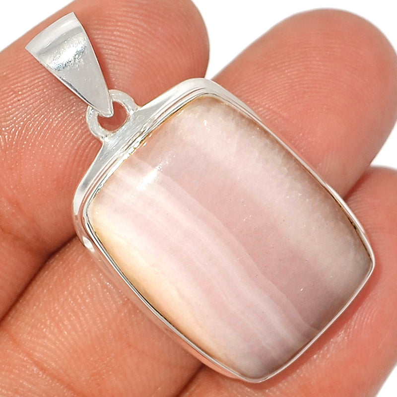 1.6" Mangano Calcite Pendants - PARP107