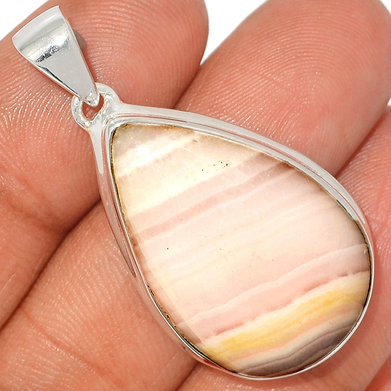 1.7" Mangano Calcite Pendants - PARP110