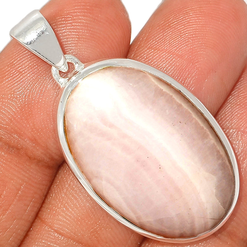 1.7" Mangano Calcite Pendants - PARP115