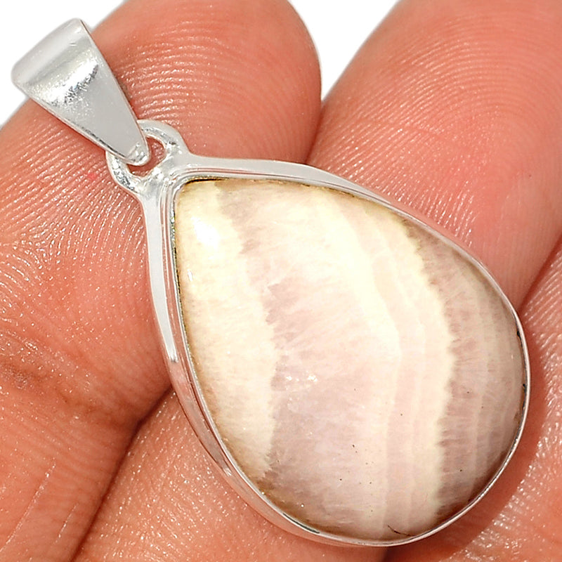 1.5" Mangano Calcite Pendants - PARP116