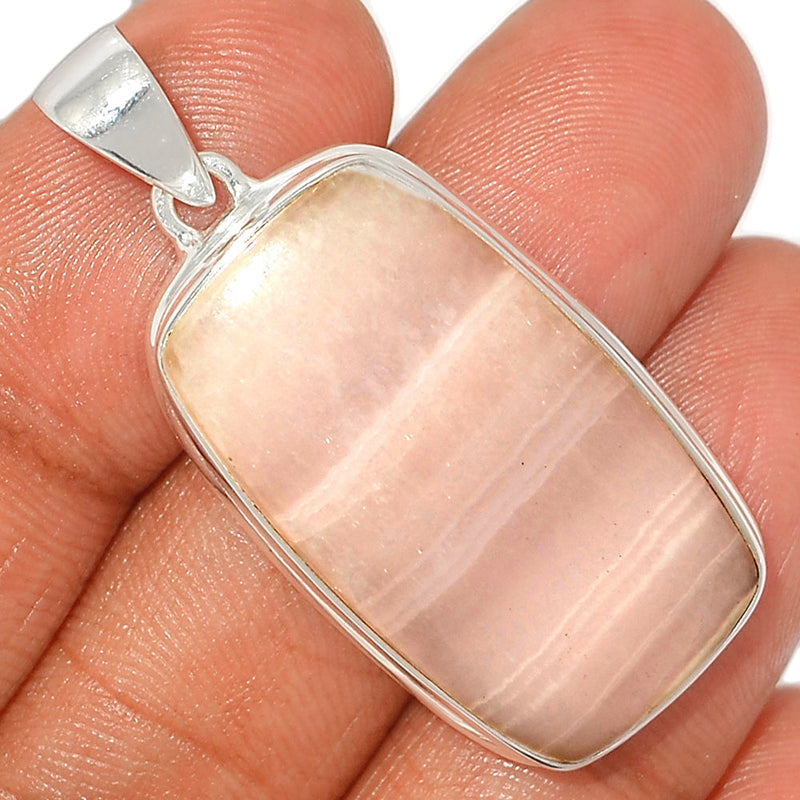 1.7" Mangano Calcite Pendants - PARP120