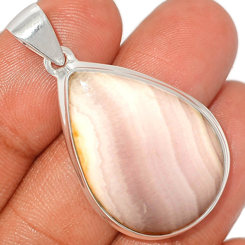 1.7" Mangano Calcite Pendants - PARP121