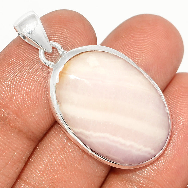 1.5" Mangano Calcite Pendants - PARP151