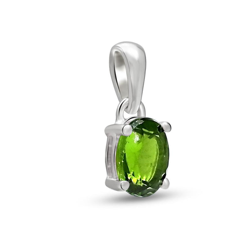 7*5 MM Oval - Chrome Diopside Faceted Pendants - PBC201-CDF Catalogue