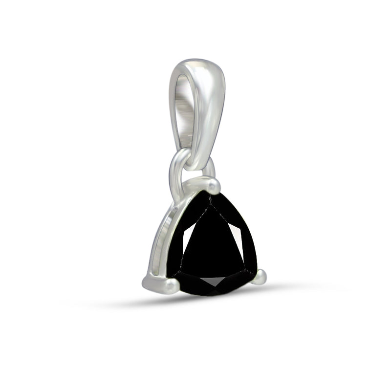 6*6 MM Trillion - Black Spinal Faceted Pendants - PBC204-BS Catalogue