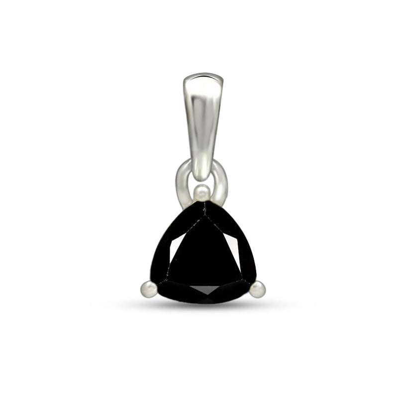 6*6 MM Trillion - Black Spinal Faceted Pendants - PBC204-BS Catalogue
