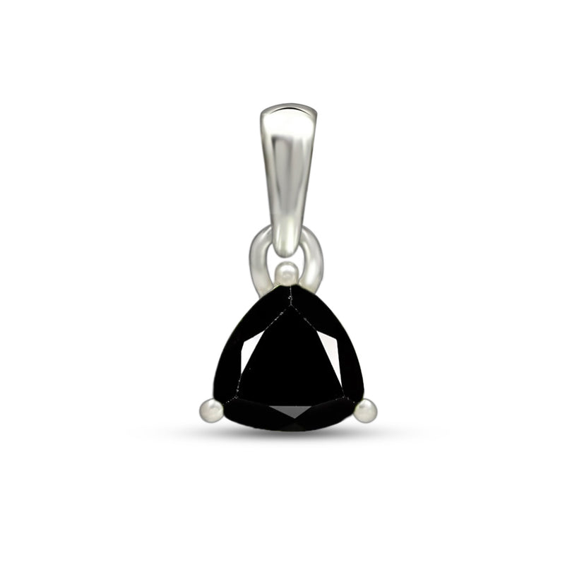 6*6 MM Trillion - Black Spinal - Faceted Jewelry Pendants PBC204-BS Catalogue