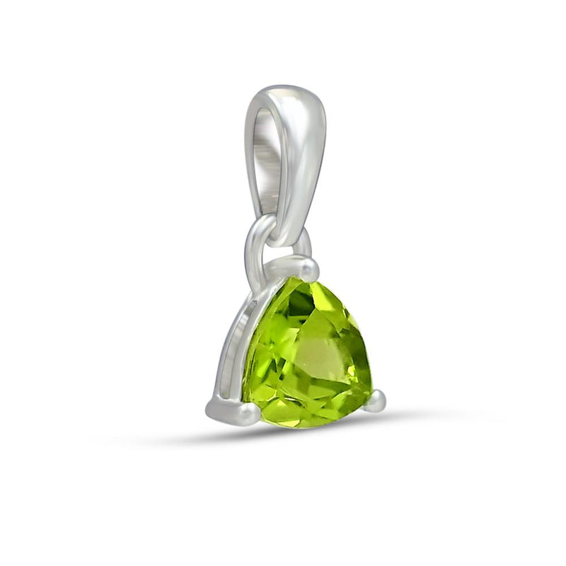 6*6 MM Trillion - Peridot Pendants - PBC204-P Catalogue