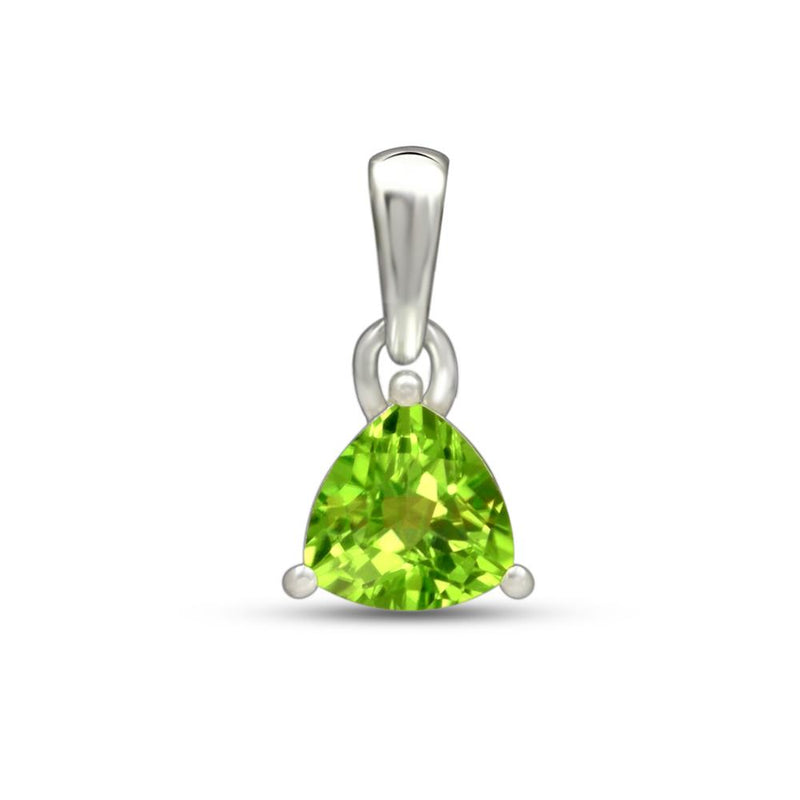 6*6 MM Trillion - Peridot Pendants - PBC204-P Catalogue