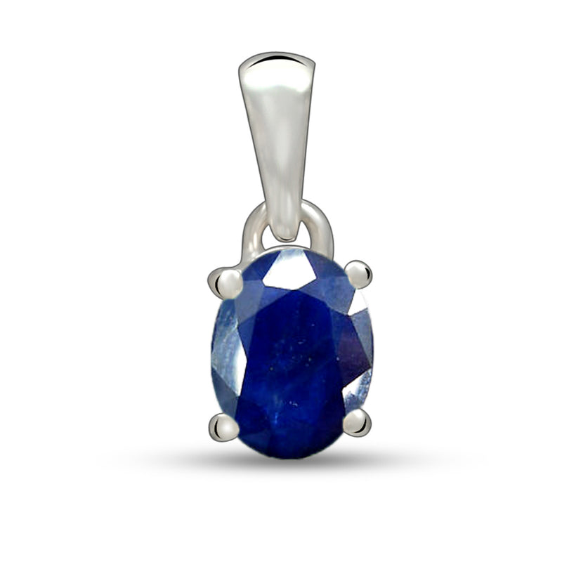 8*6 MM Oval - Natural Sapphire Pendants - PBC205-S Catalogue
