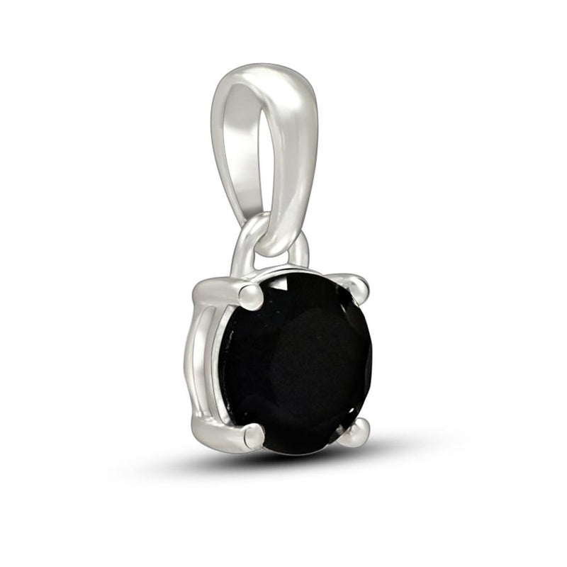 6*6 MM Round - Black Onyx Faceted Pendant - PBC206-BOF Catalogue
