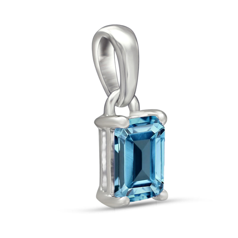 7*5 MM Octo - London Blue Topaz Jewelry Pendants PBC207-LBT Catalogue