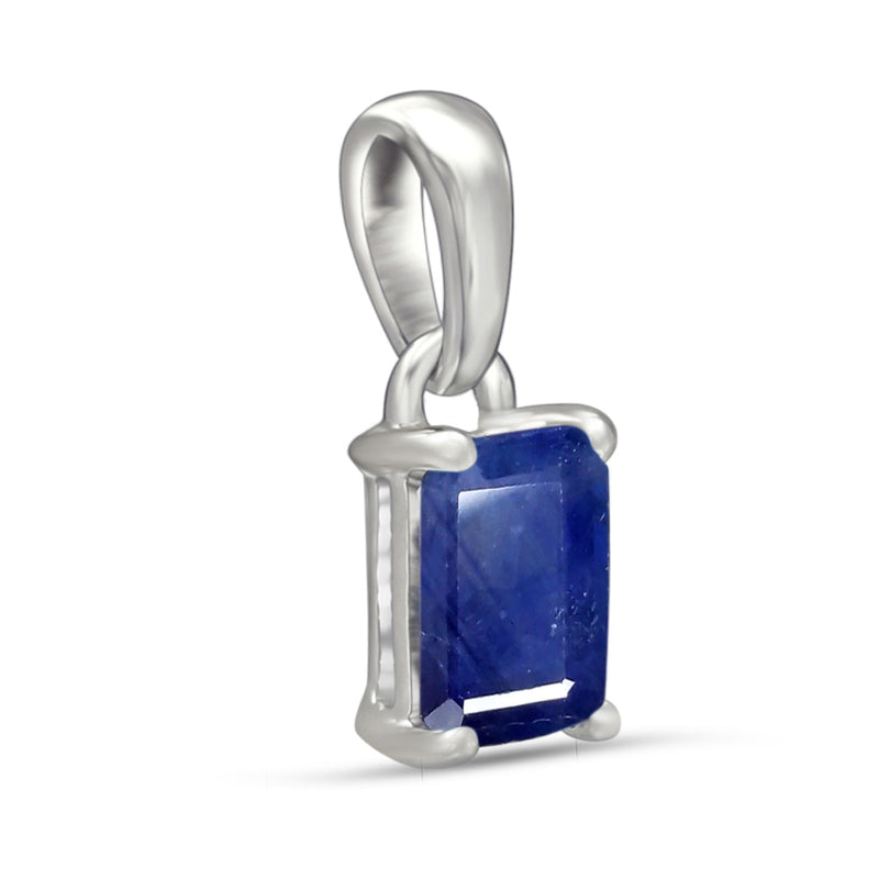 7*5 MM Octo - Natural Sapphire Pendants - PBC207-SAP Catalogue