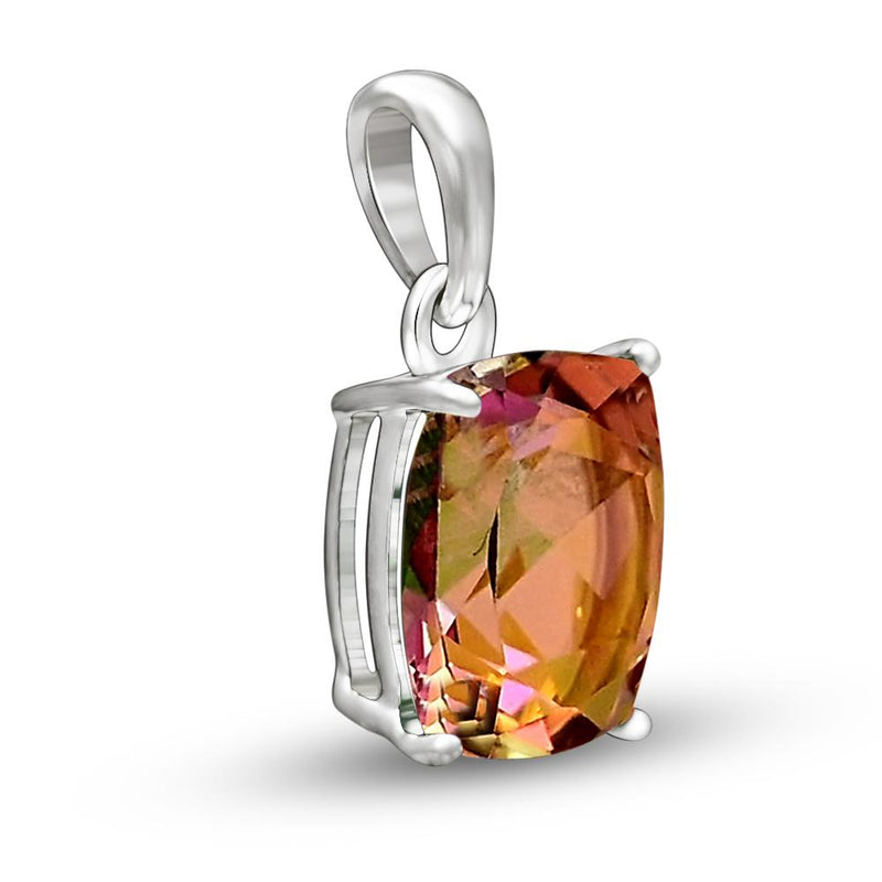 10*8 MM Cushion - Exoctic Ecstasy Topaz Jewelry Pendants PBC212-EET Catalogue