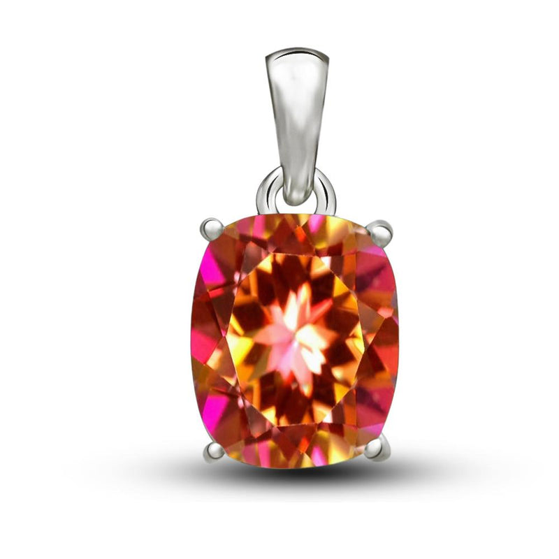 10*8 MM Cushion - Exoctic Ecstasy Topaz Jewelry Pendants PBC212-EET Catalogue