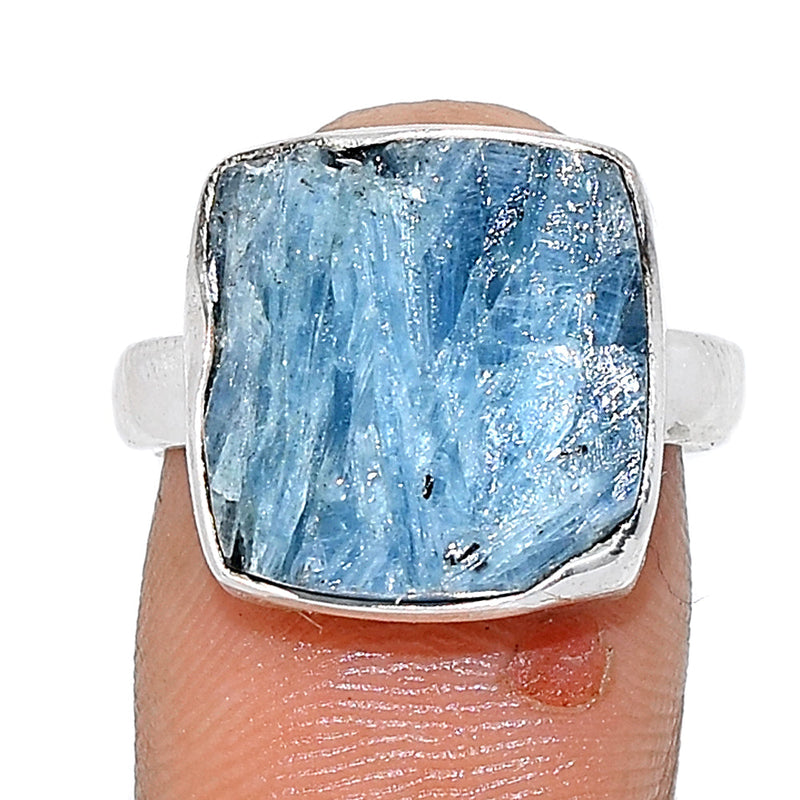 Paraiba Blue Kyanite Ring - PBKR56
