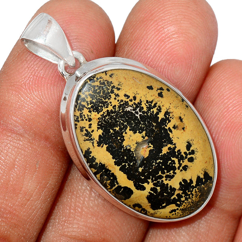 1.6" Paint Brush Jasper Pendants - PBPP27