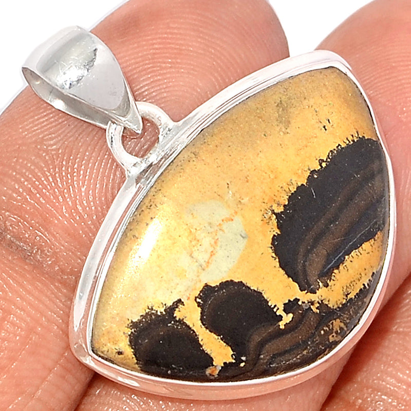 1.3" Paint Brush Jasper Pendants - PBPP43