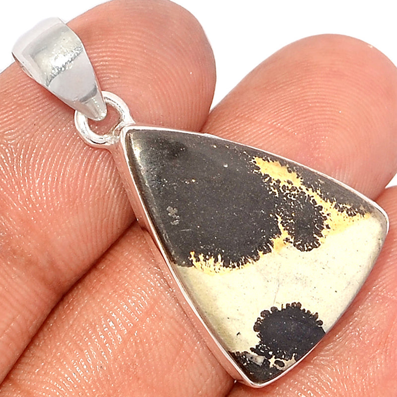 1.3" Paint Brush Jasper Pendants - PBPP51