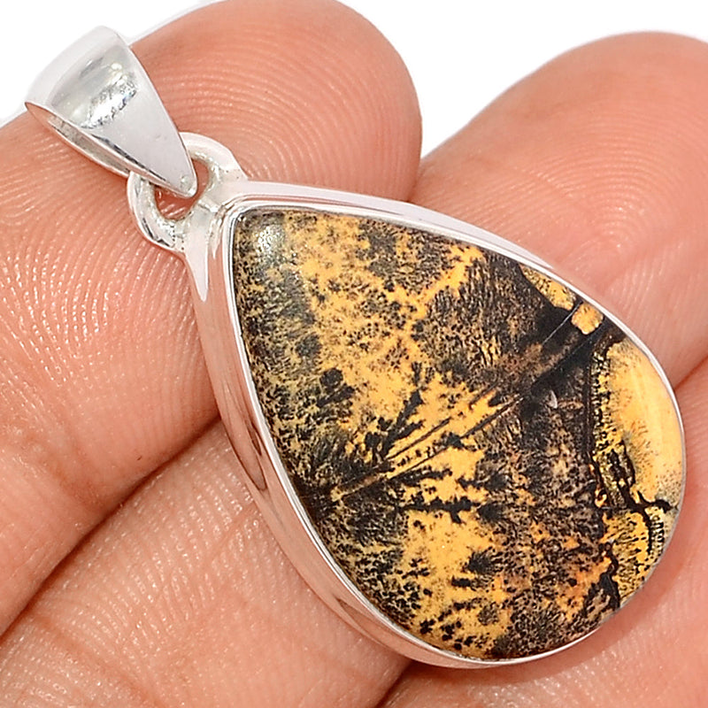 1.5" Paint Brush Jasper Pendants - PBPP72