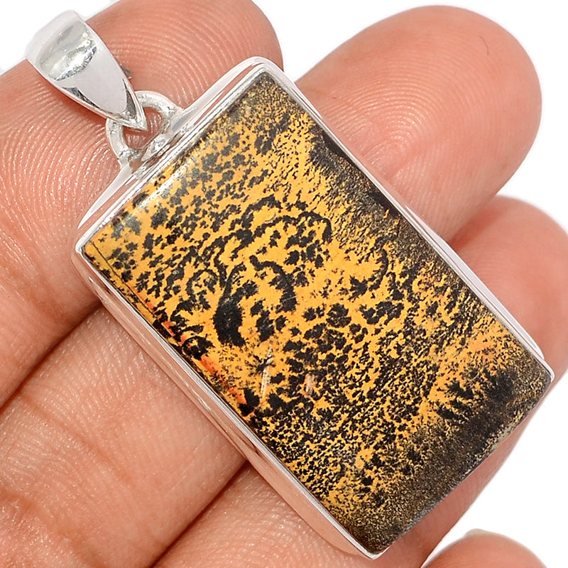 1.7" Paint Brush Jasper Pendants - PBPP87