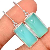 Paraiba Chalcedony Earring-PCDE100