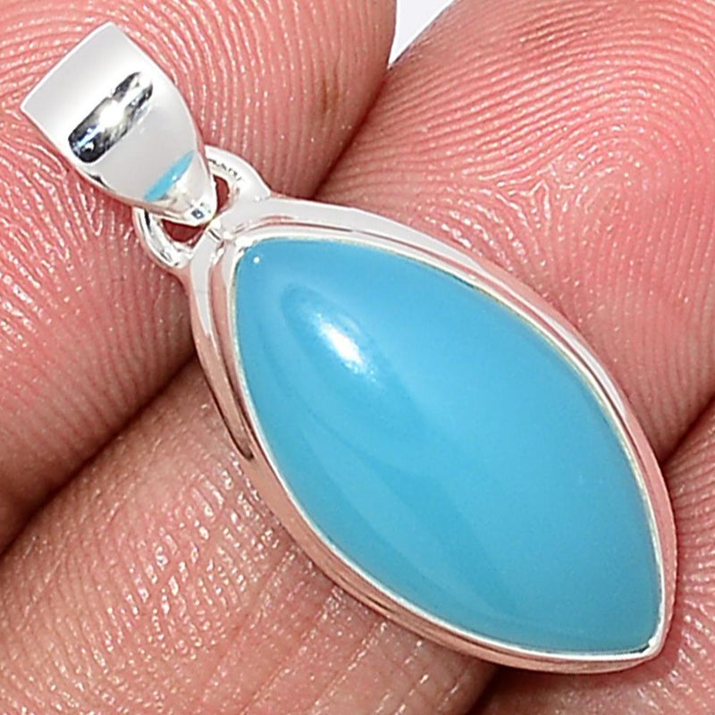 1.1" Paraiba Chalcedony Pendants - PCDP247