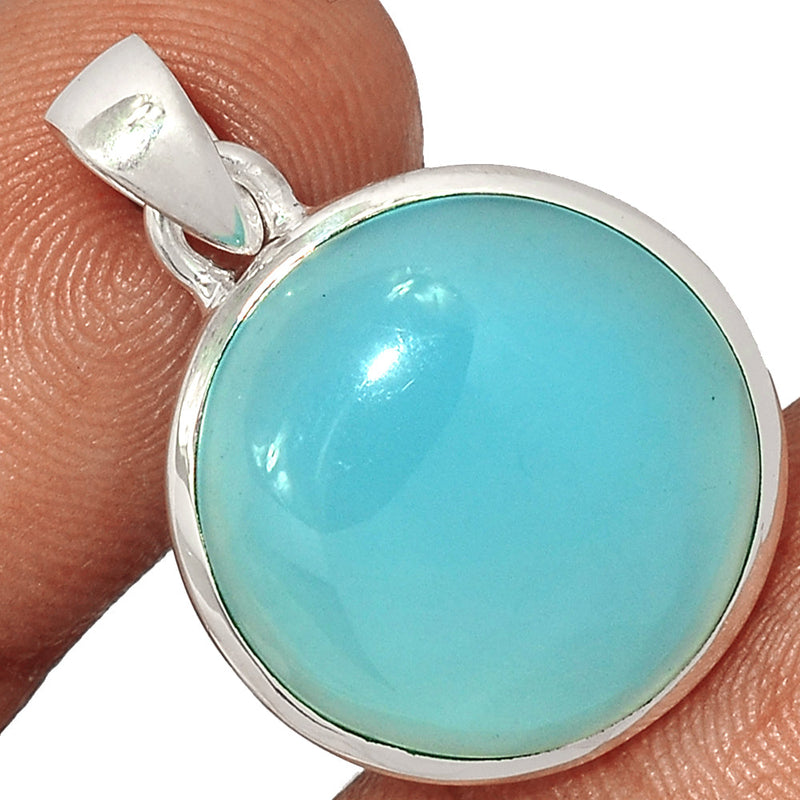 1.2" Paraiba Chalcedony Pendants - PCDP359