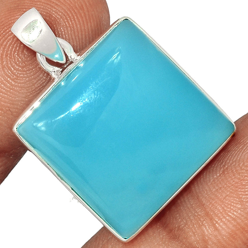 1.3" Paraiba Chalcedony Pendants - PCDP363