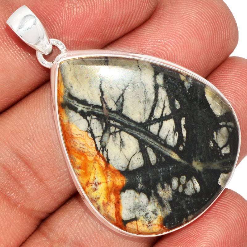 1.8" Picasso Jasper Pendants - PCJP136