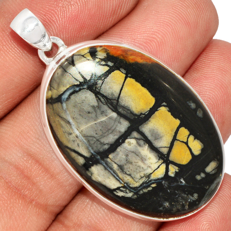 2" Picasso Jasper Pendants - PCJP143