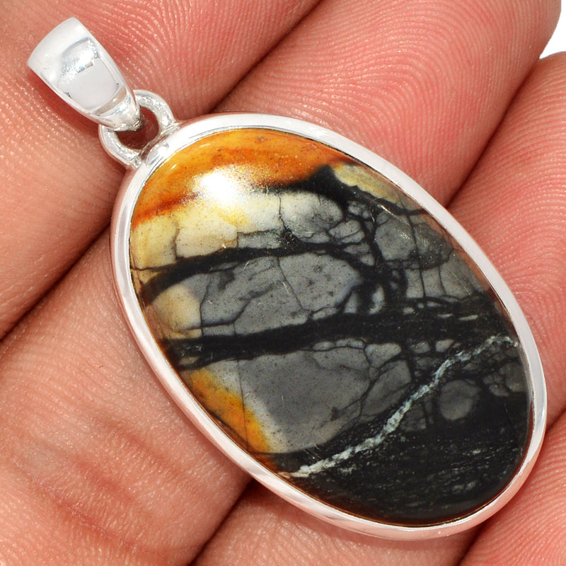 1.7" Picasso Jasper Pendants - PCJP145