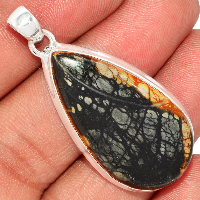 1.8" Picasso Jasper Pendants - PCJP146