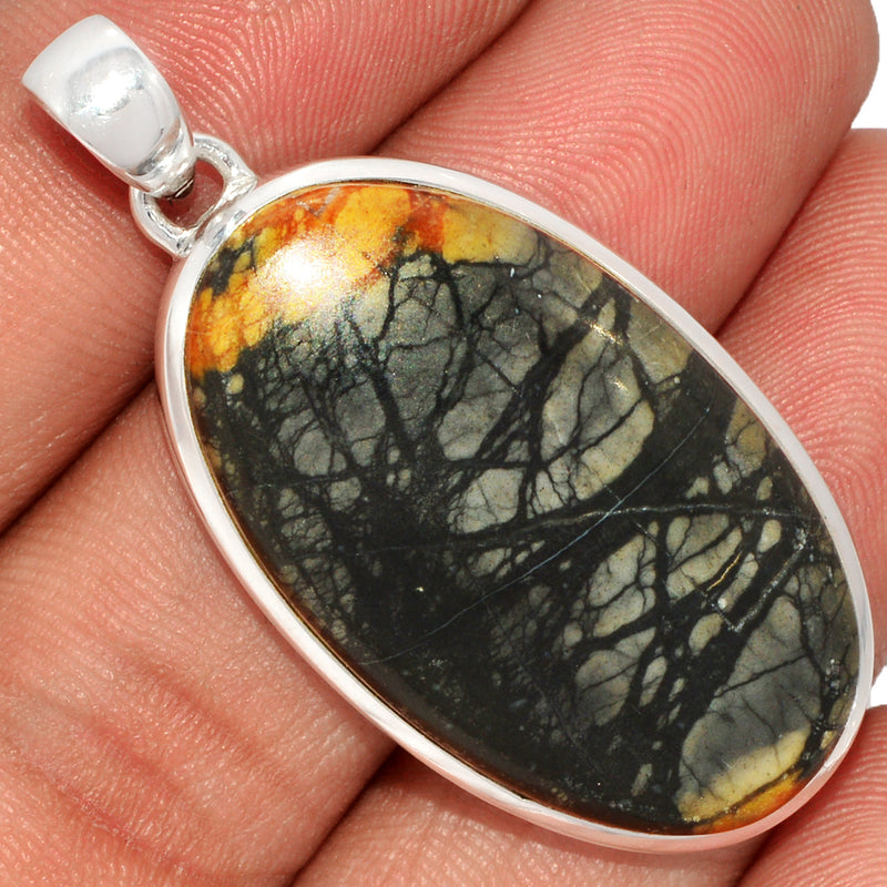 1.8" Picasso Jasper Pendants - PCJP151