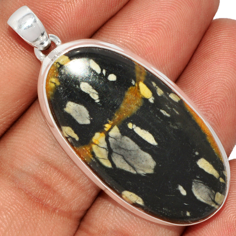 2" Picasso Jasper Pendants - PCJP154