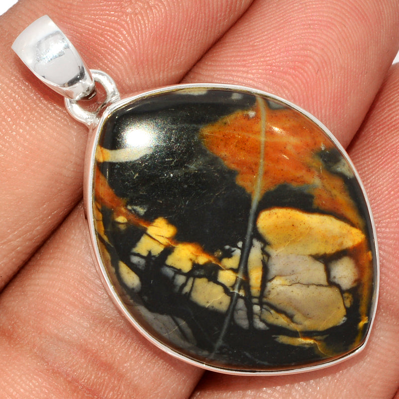 1.7" Picasso Jasper Pendants - PCJP156