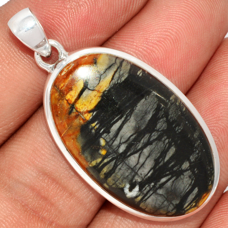 1.7" Picasso Jasper Pendants - PCJP159