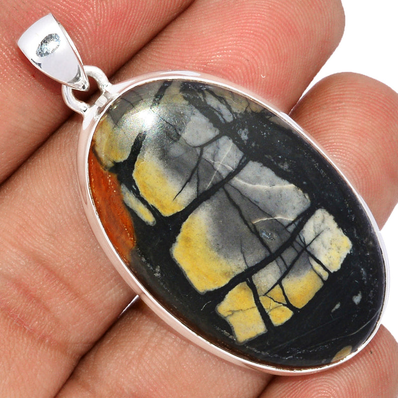 2" Picasso Jasper Pendants - PCJP166