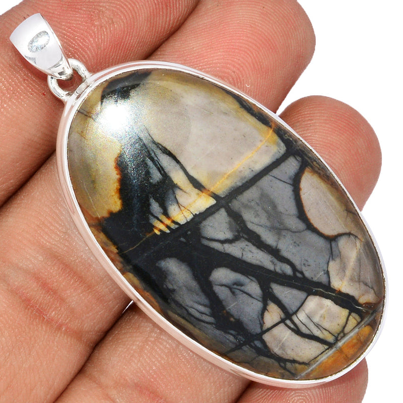 2.2" Picasso Jasper Pendants - PCJP167