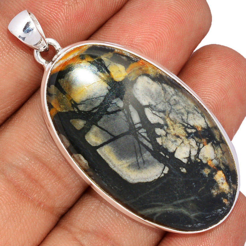 2.1" Picasso Jasper Pendants - PCJP179