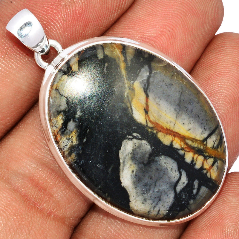 1.8" Picasso Jasper Pendants - PCJP188