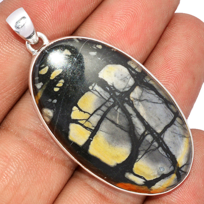 2.1" Picasso Jasper Pendants - PCJP192