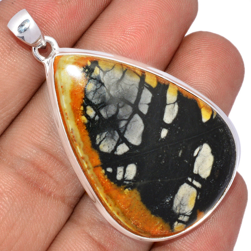 2.1" Picasso Jasper Pendants - PCJP194