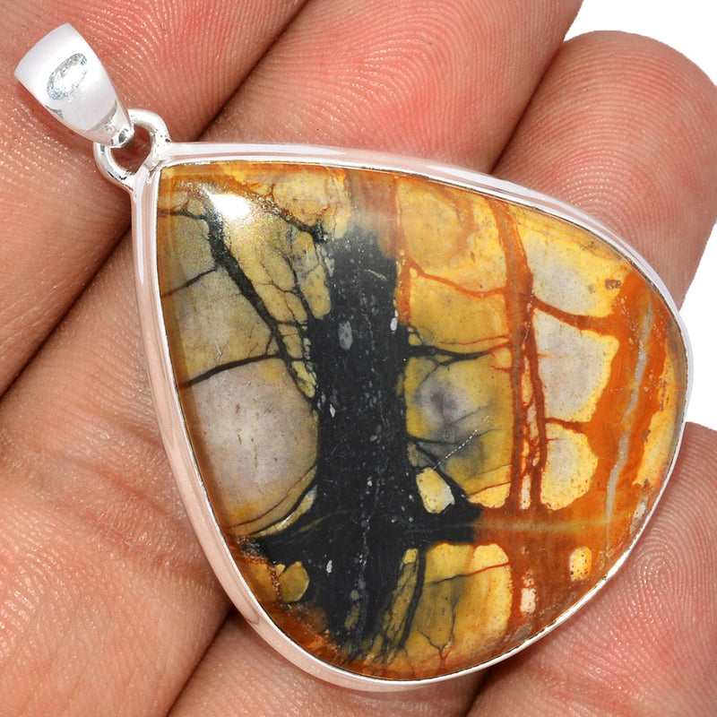 2" Picasso Jasper Pendants - PCJP196