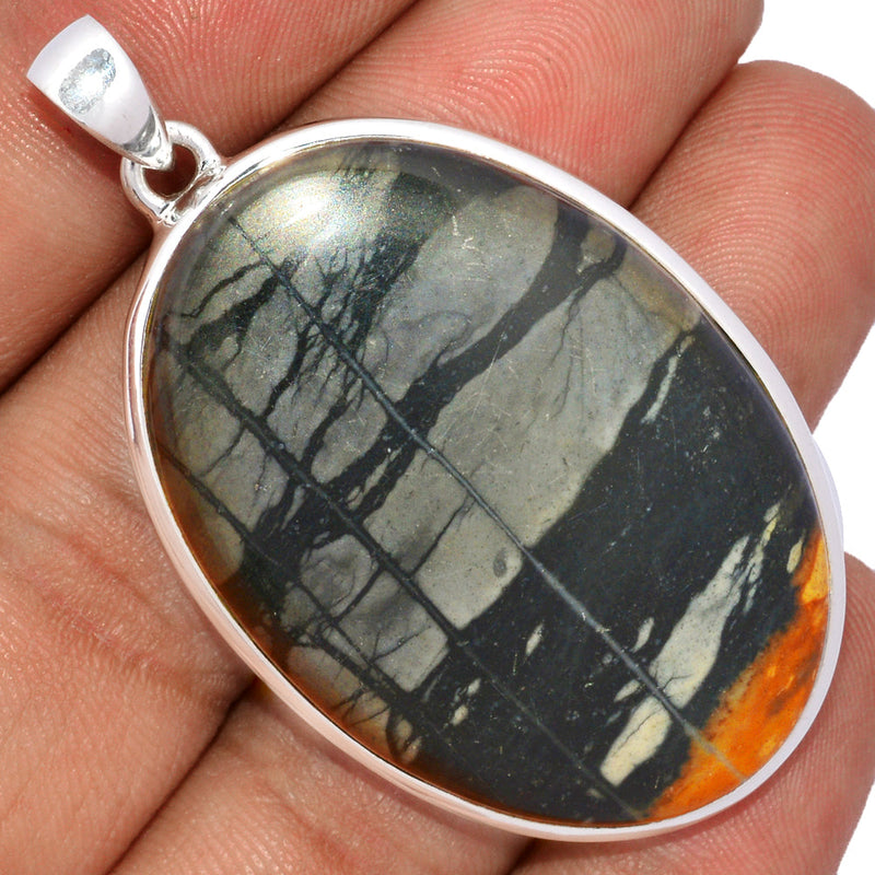 2.1" Picasso Jasper Pendants - PCJP198