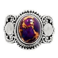 Purple Copper Turquoise Ring - PCTR103