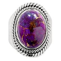 Purple Copper Turquoise Ring - PCTR109
